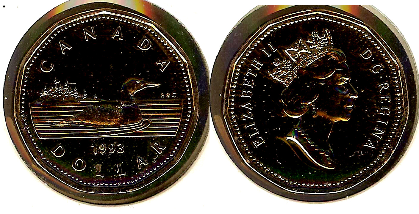 Canada $1 1993 Proof